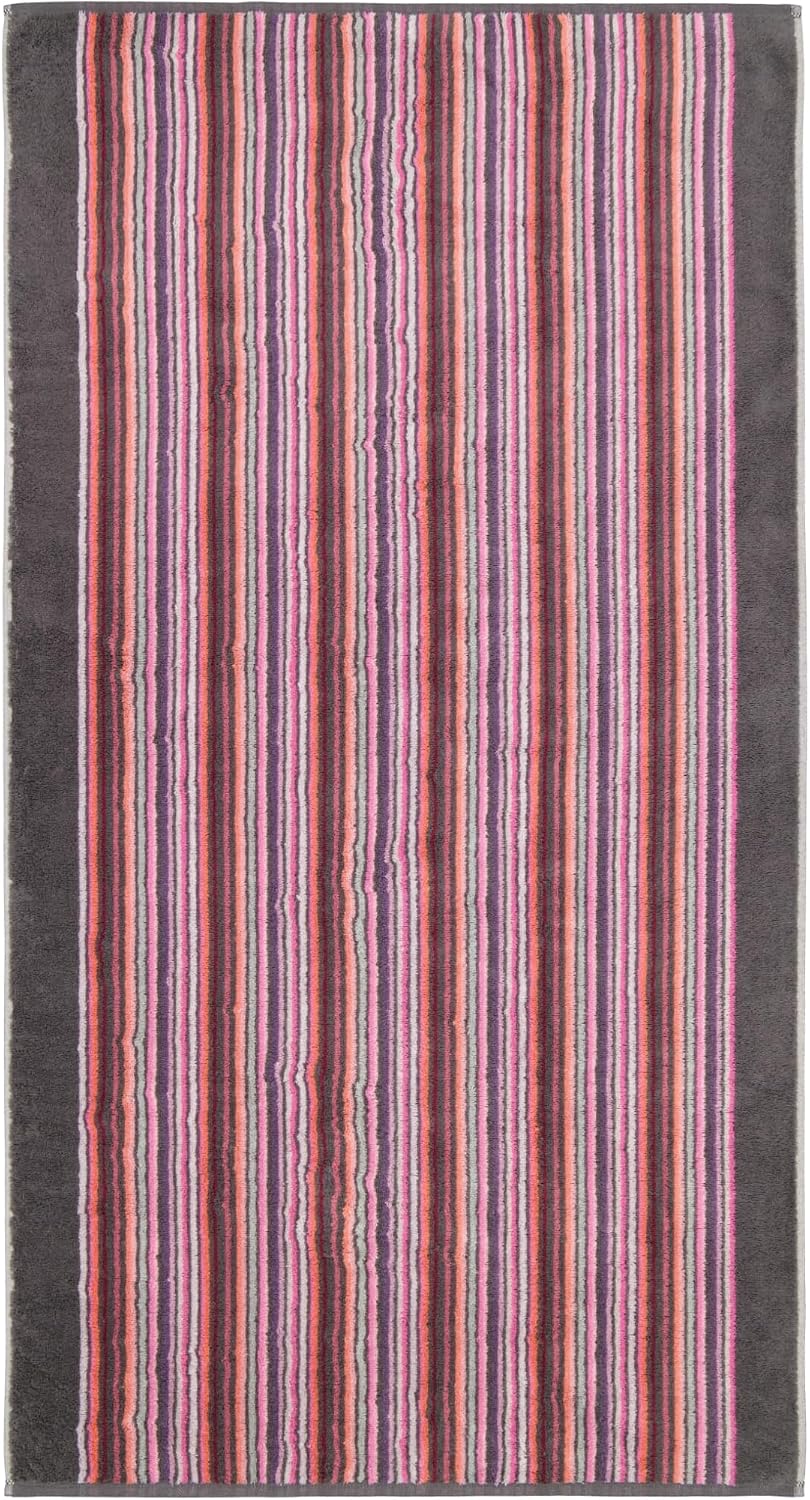 CAWÖ Home Handtücher Remake Streifen 2020 Beere-Multicolor - 17 Duschtuch 70x140 cm, Duschtuch 70x14