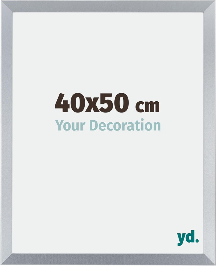 yd. Your Decoration - Bilderrahmen 40,00x50,00 cm - Bilderrahmen aus MDF mit Acrylglas - Antireflex