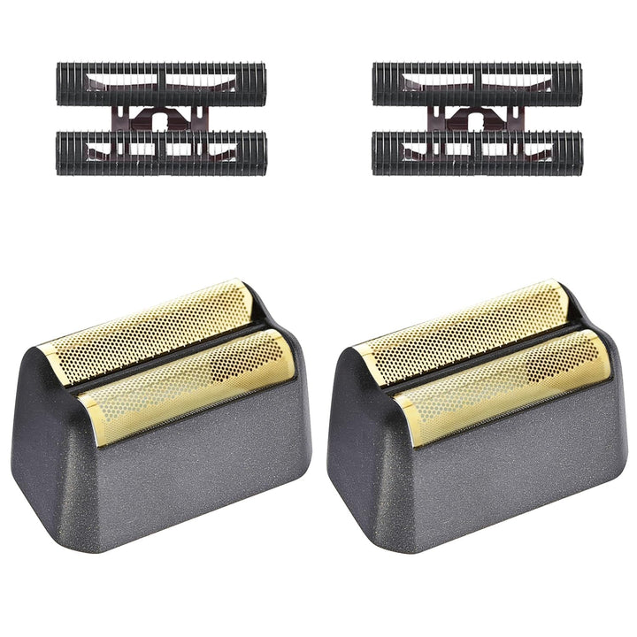 Ersatz Rasierköpfe kompatibel mit Wahl Foil Shaver (Black/2) Schwarz / 2, Schwarz / 2