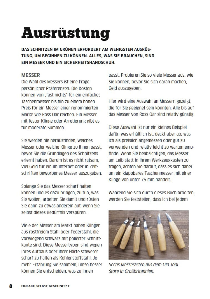 Einfach selbst geschnitzt: Schritt für Schritt, Taschenbuch