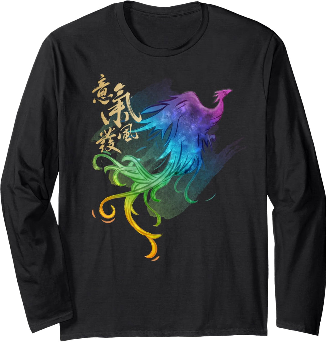 Disney Mulan Live Action Phoenix Watercolor Langarmshirt