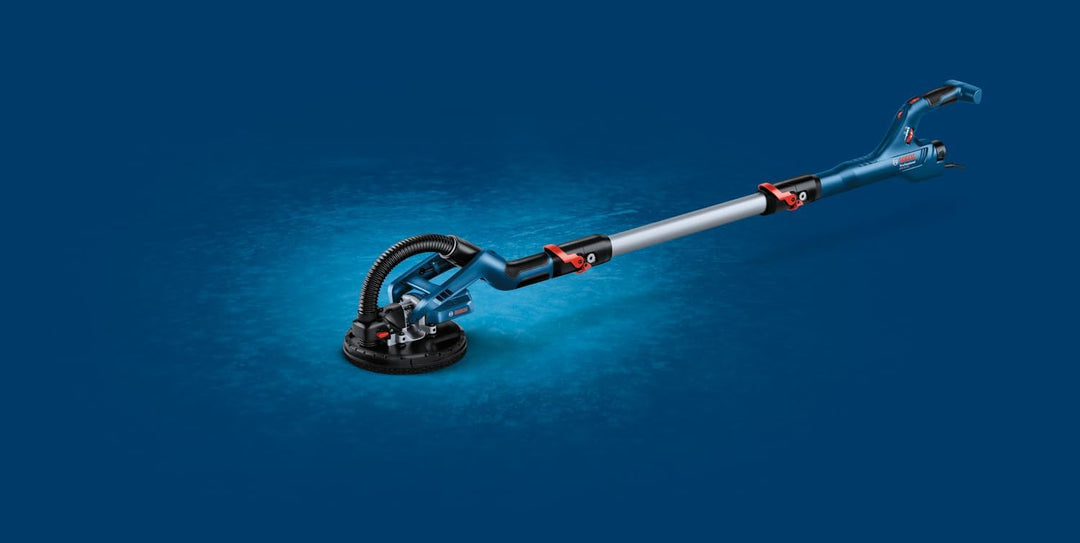 Bosch Professional Trockenbauschleifer GTR 55-225 (550 Watt, Schleifteller-Ø 215 mm, inkl. 1x Schlei