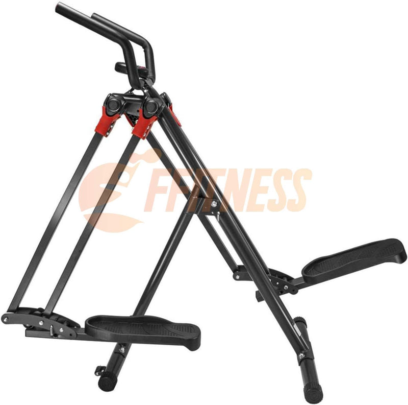 FFitness Unisex – Erwachsene Air Walker Professionelles Heim-Fitnessgerät, Schwarz, M