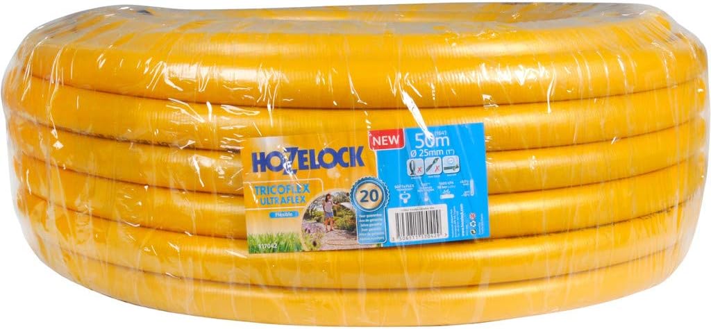 Hozelock 117042 50 m Tricoflex Ultraflex Schlauch (25 mm Durchm.) 25mm diameter, 50 meter Ultraflex,