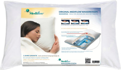 Mediflow 1041 Das Original Wasserkissen in Reisegrösse 53x34cm, Weiss