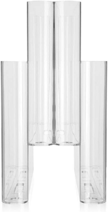 Kartell Magazine Rack, Transparent Zeitungsständer Transparent 00, Zeitungsständer Transparent 00