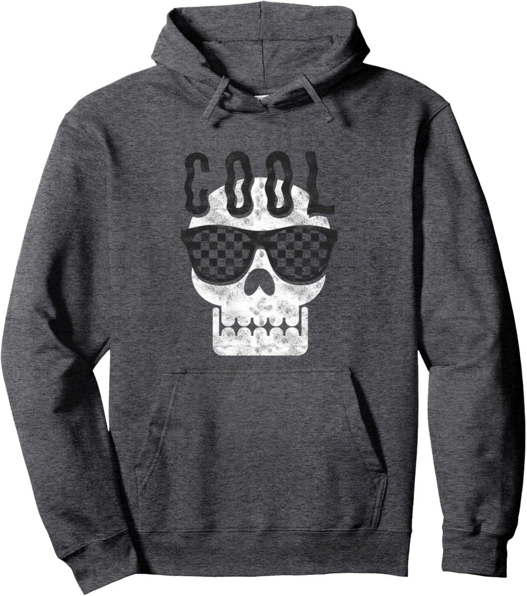 Cooler Totenkopf. Pullover Hoodie