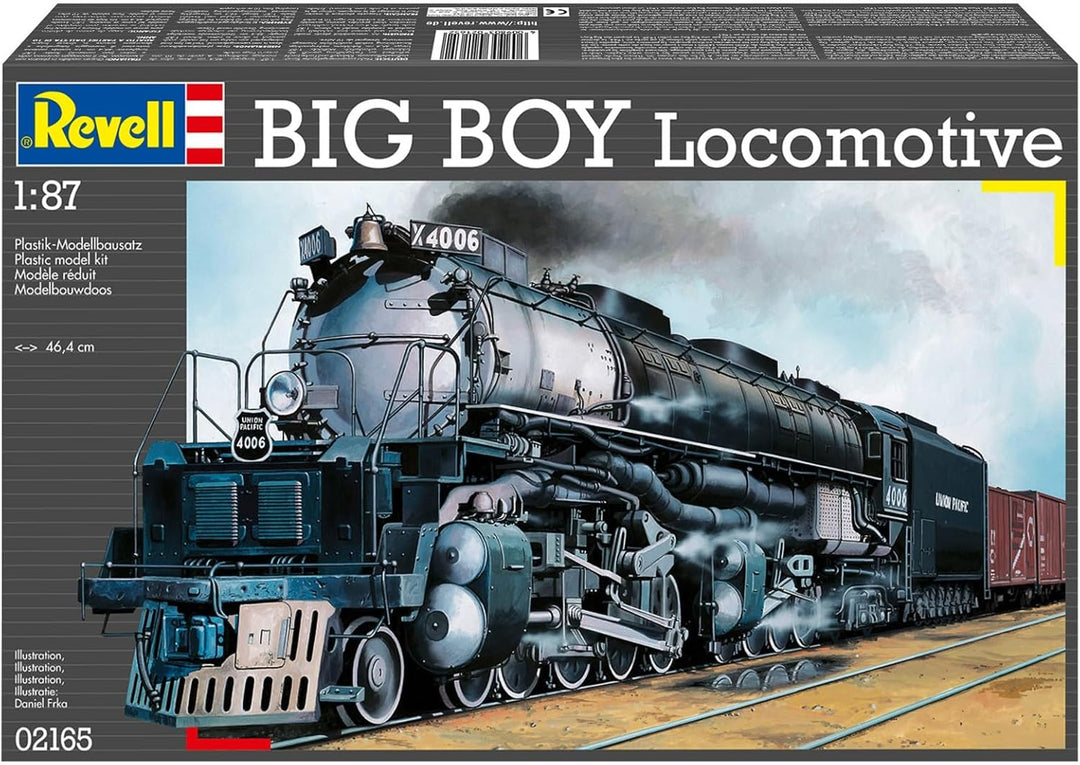Revell 02165 H0 Dampflok Big Boy Plastik-Bausatz Big Boy Locomotive, Big Boy Locomotive