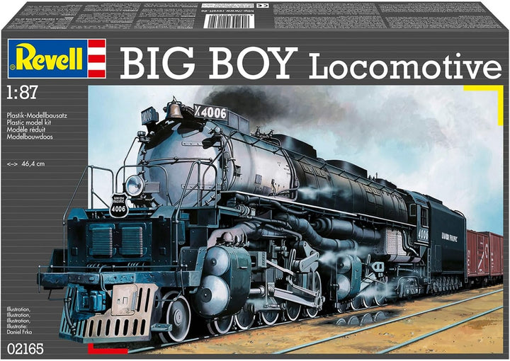 Revell 02165 H0 Dampflok Big Boy Plastik-Bausatz Big Boy Locomotive, Big Boy Locomotive