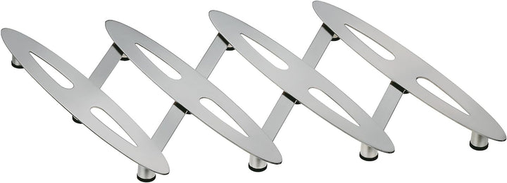 WMF Hot-Pot Topfuntersetzer ausziehbar 22 x 14 cm, Cromargan Edelstahl mattiert, Untersetzer für Töp