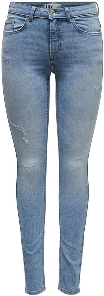 Female Skinny Jeans JDYBLUME Mittlere Taille Skinny Fit Jeans, XS / 32L