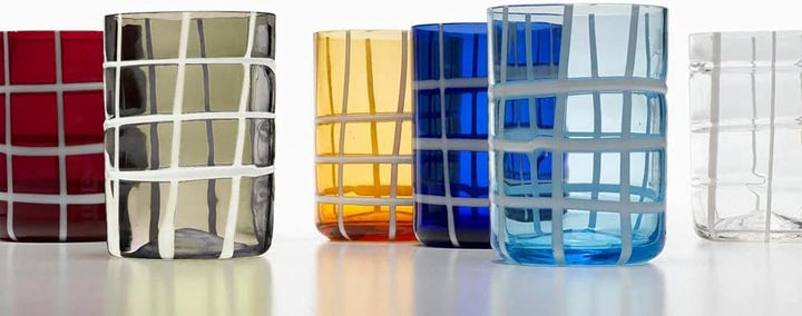 Zafferano Twiddle Tumbler Set 6 Wassergläser