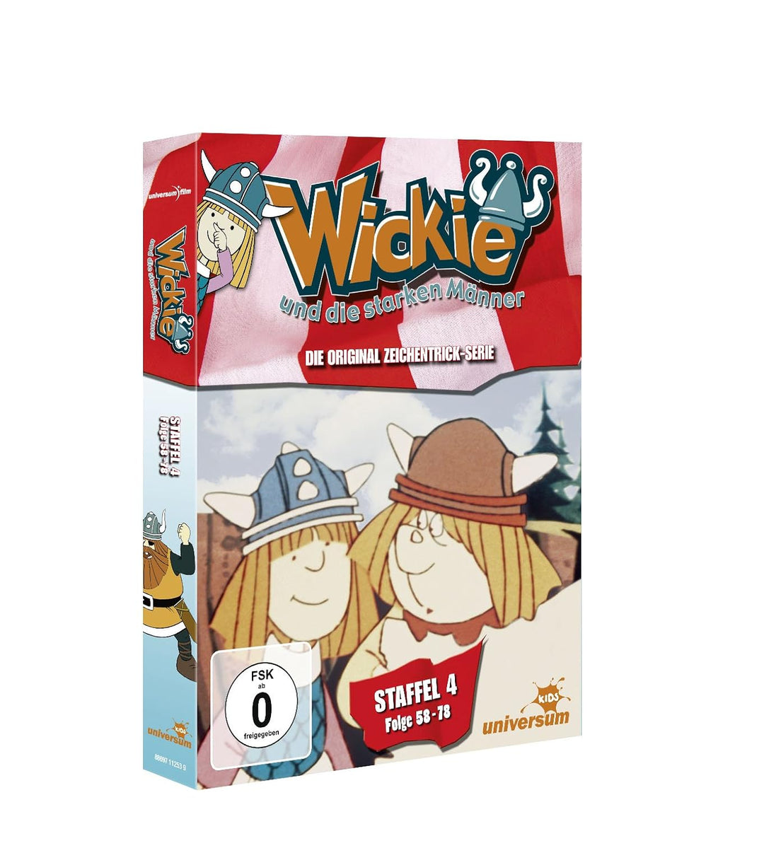 Wickie und die starken Männer - Staffel 4 (Folge 58-78) [3 DVDs], DVD