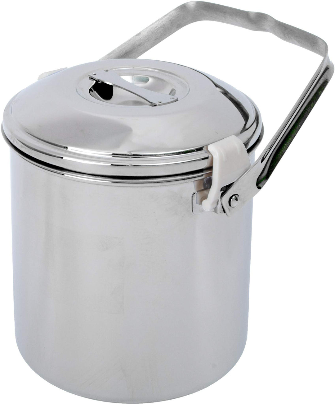 Basic Nature Edelstahltopf Billy Can Silber 6000 ml, Silber 6000 ml