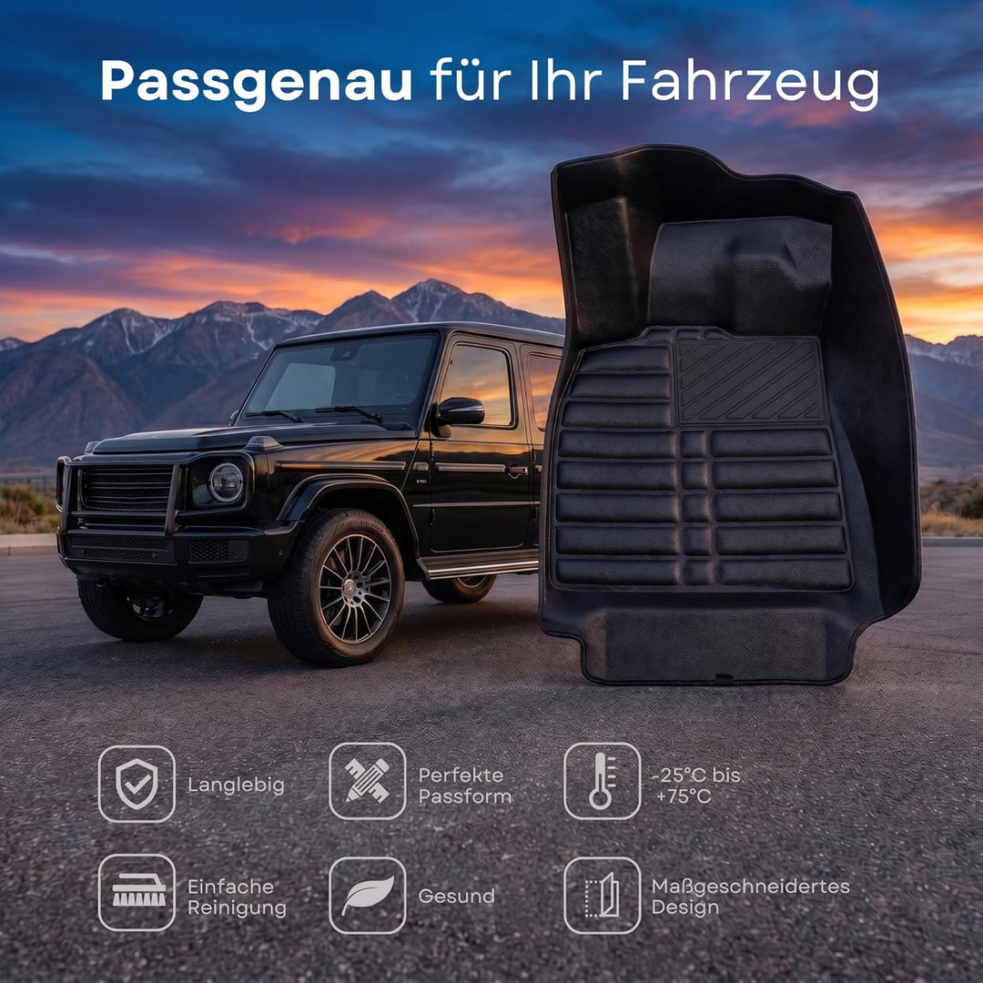 fussmattenprofi.com Auto Fussmatten Kompatibel mit Aiways U5 Baujahr ab 2019 I 100% Passgenau Geruch