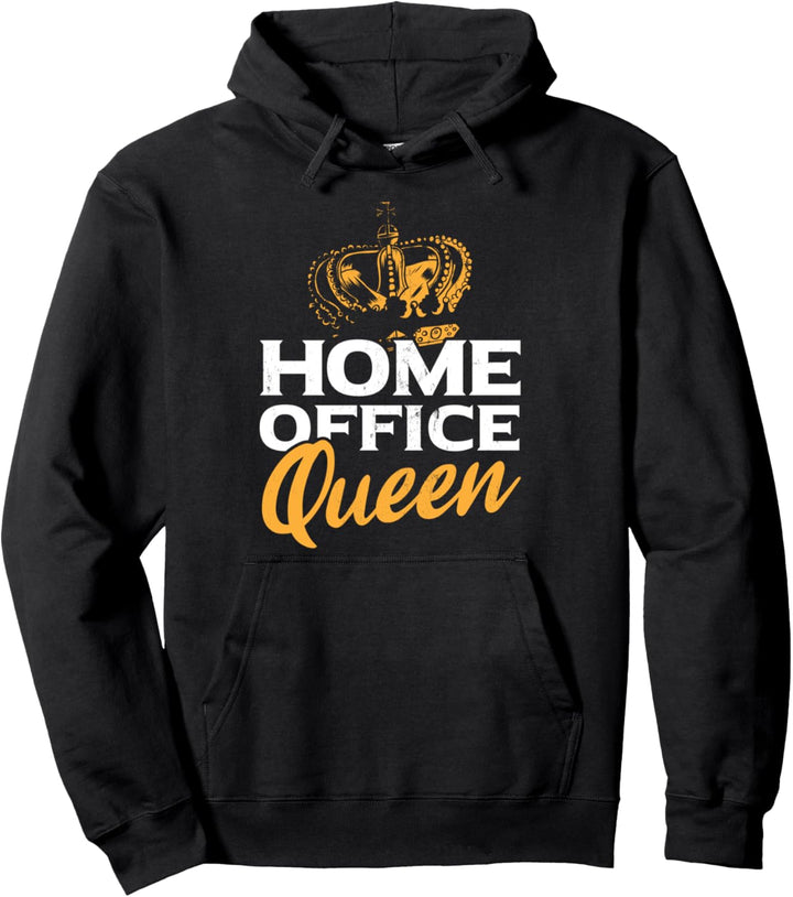 Home Office Queen Beruf Home Office Pullover Hoodie