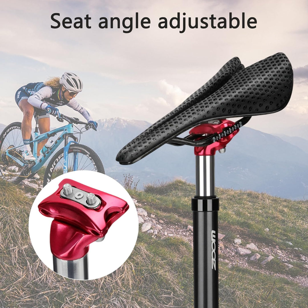 Jane Eyre Federsattelstütze hochwertigem Fahrrad Sattelstütze, Durchmesser 27,2, 30,8 oder 31,6 mm，S