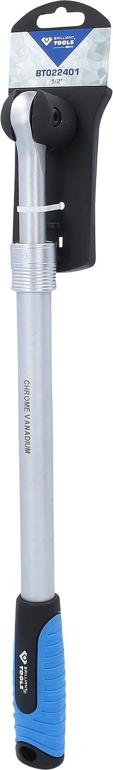 BRILLIANT TOOLS BT022401 1/2" Teleskop-Gelenkgriff (450-605 mm) [Powered by KS Tools]