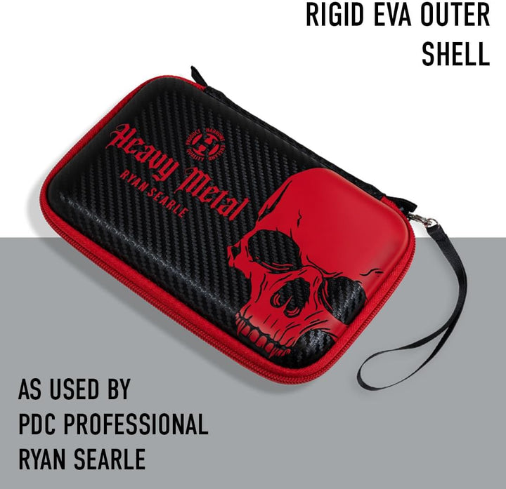 Harrows Darttasche Ryan Searle Player Pro 6 | Dart Case Dartshalter I Darts Case fasst 6 Darts | Sch