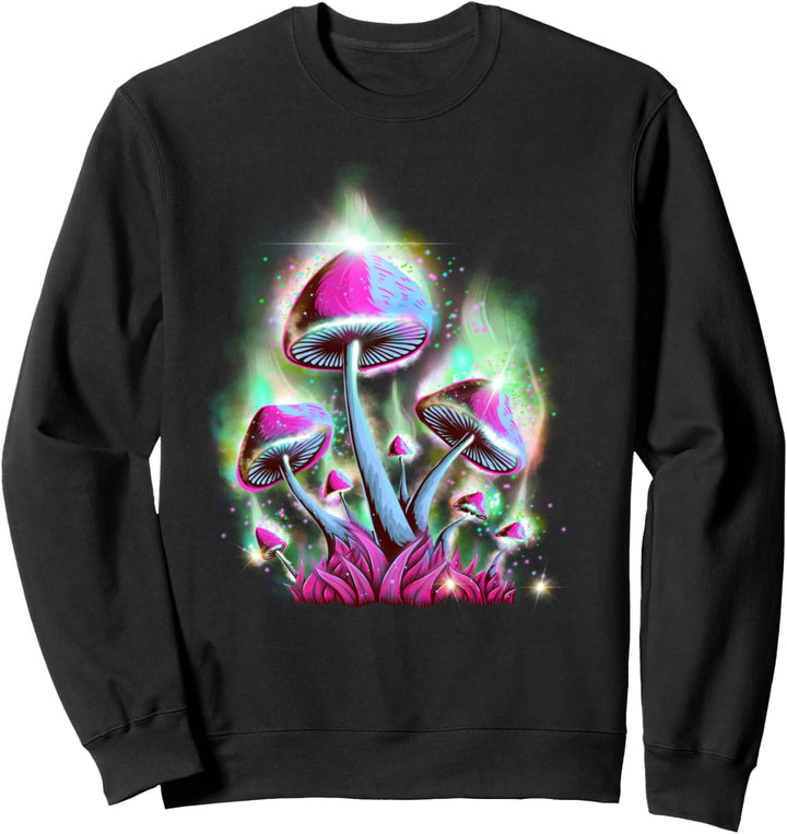 Mystische Mushrooms & Magische bunte Pilze für Pilzsammler Sweatshirt