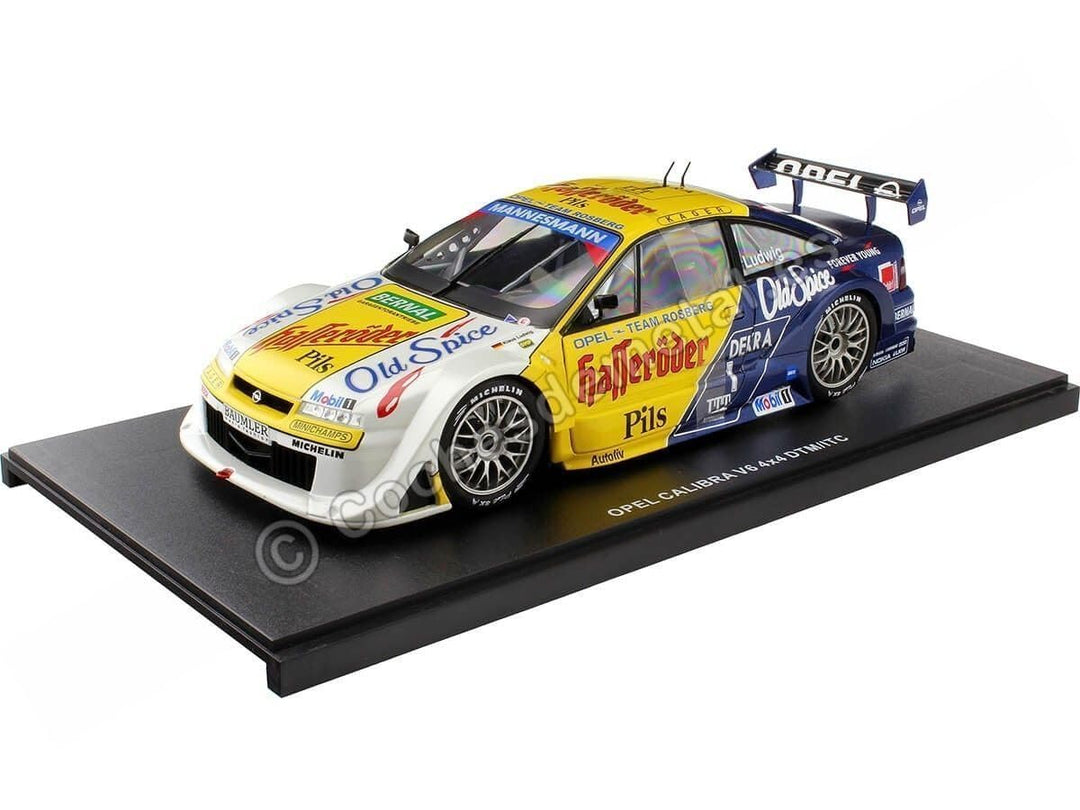 WERK 83 W1802003 Miniaturauto aus der Kollektion, Gelb/Weiss/Blau