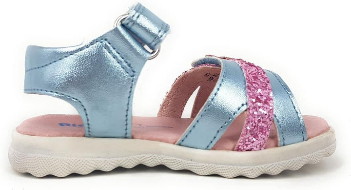 Richter Kinderschuhe Kleinkinder Lauflern Sandalen Mehrfarbig Freizeit 20 EU Ciel Lotus, 20 EU Ciel