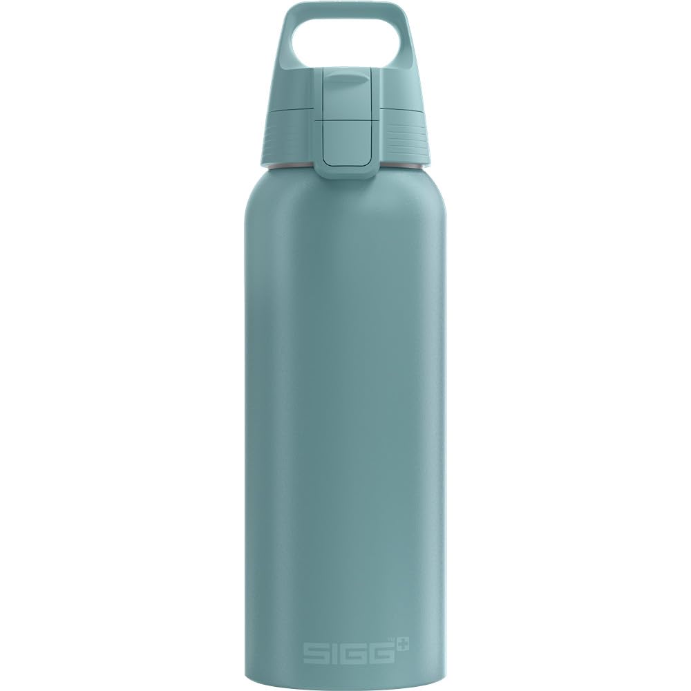 SIGG - Alu Trinkflasche - WMB ONE - Made in Switzerland - ClimatePartner - Kohlensäure geeignet - Au