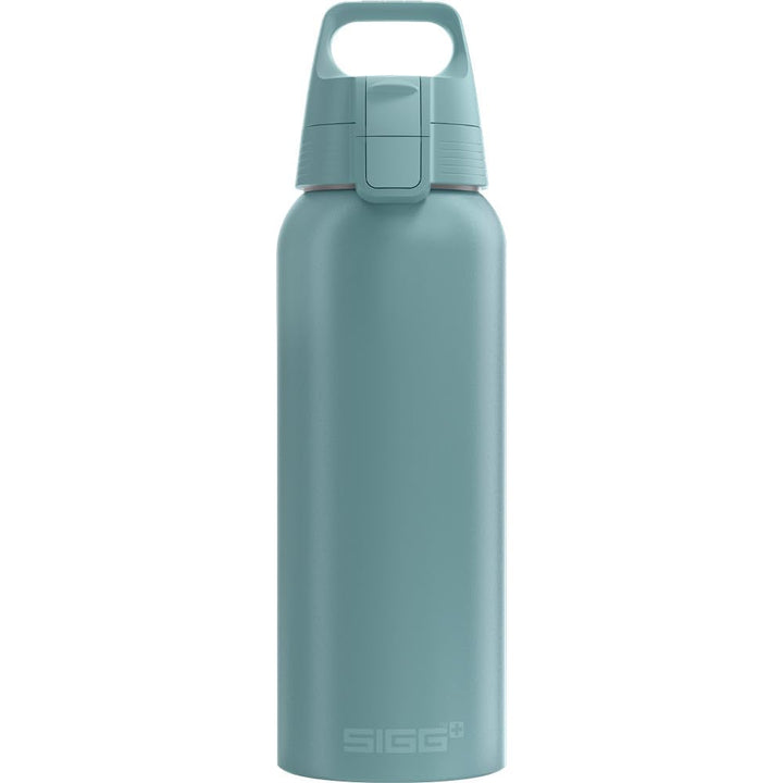 SIGG - Alu Trinkflasche - WMB ONE - Made in Switzerland - ClimatePartner - Kohlensäure geeignet - Au