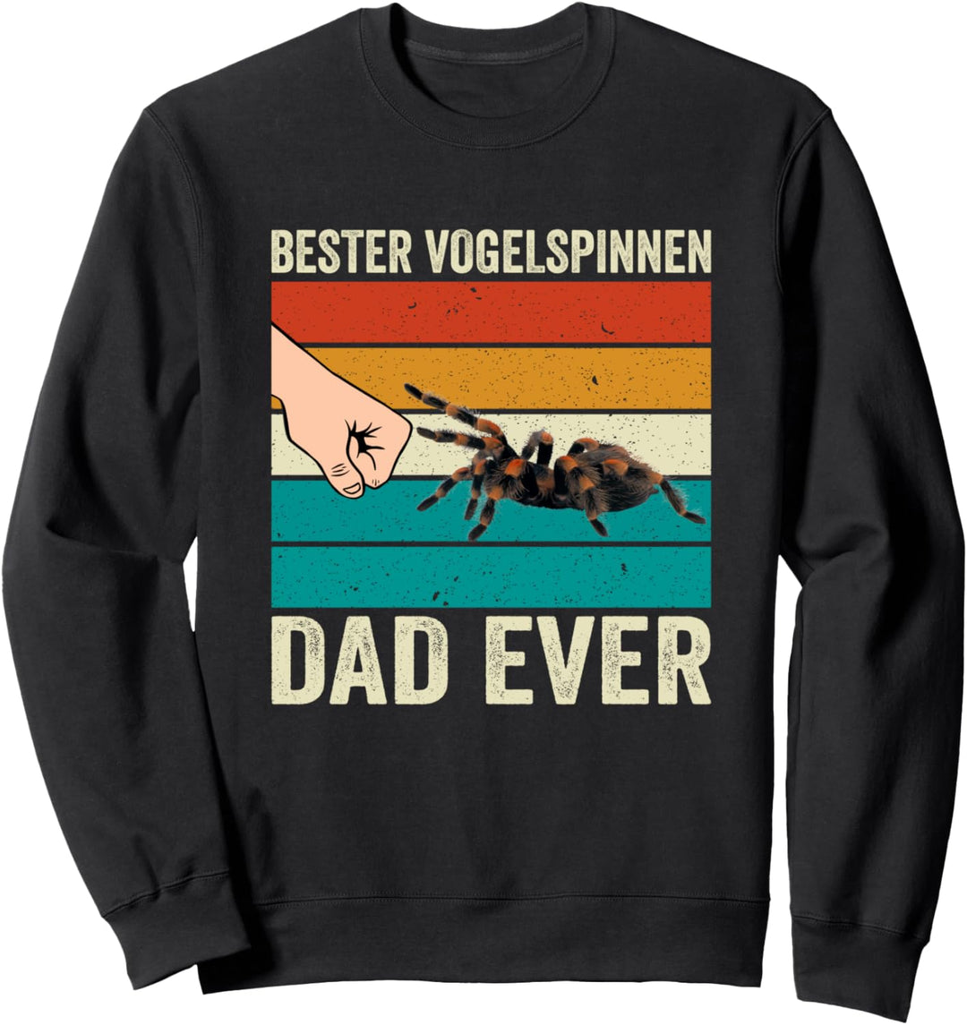 Spinnen Retro Vogelspinnen Männer Sweatshirt