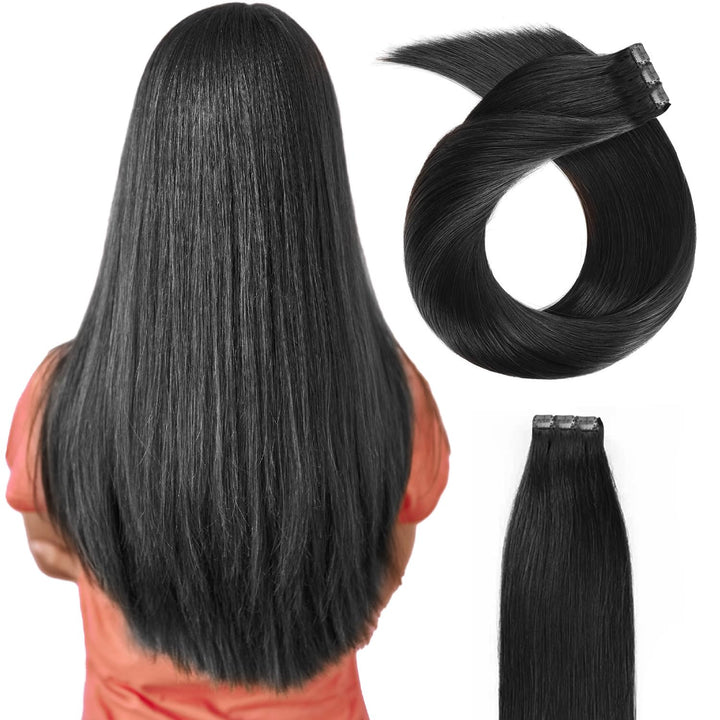 (35cm-55cm) Clip In Extensions Echthaar Set 10pcs 120g 100% Remy Echthaar für Haarverlängerung glatt
