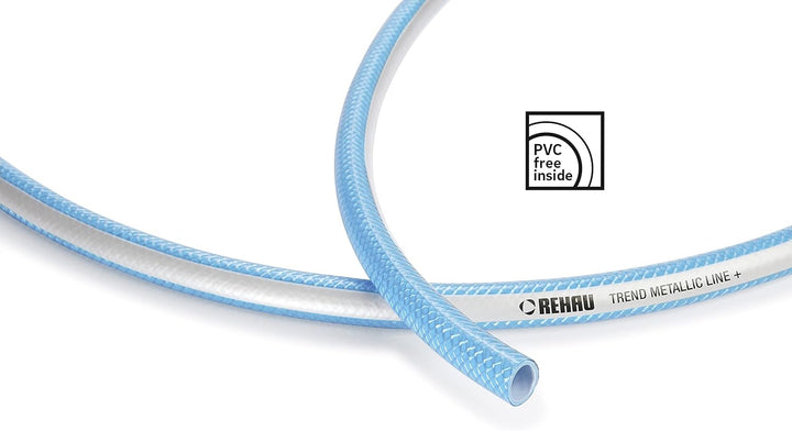 REHAU Trend-Gartenschlauch METALLIC LINE+ 1/2 Zoll 20m: ökologisch unbedenklich, frei von Schadstoff