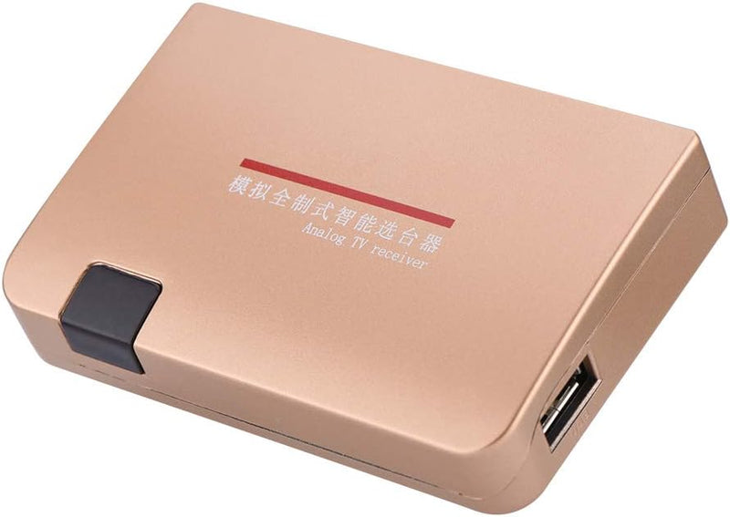 RF zu HDMI Konverter, 100-240V Analog TV Receiver Adapter mit Fernbedienung(EU-Stecker), EU-Stecker