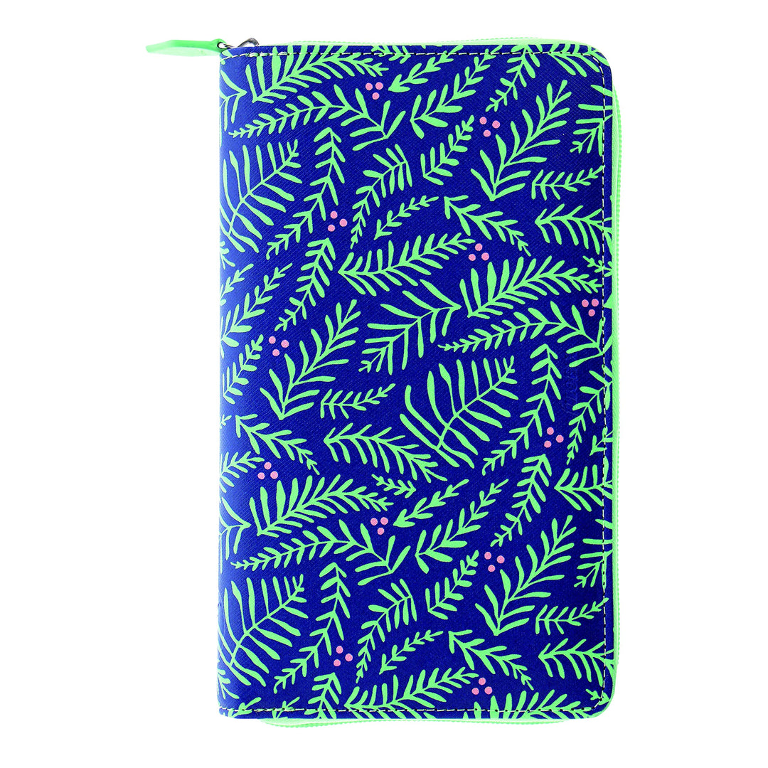 Filofax Saffiano Personal MT028776 Kompakter Reissverschluss-Organizer, limitierte Auflage, Lederopt