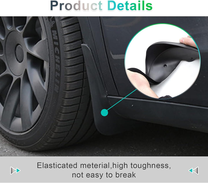 GAFAT V-W T-Cross Schmutzfänger, 2018-2022 2023 T-Cross Kotflügel Vorne und Hinten, Spritzschutz Aut