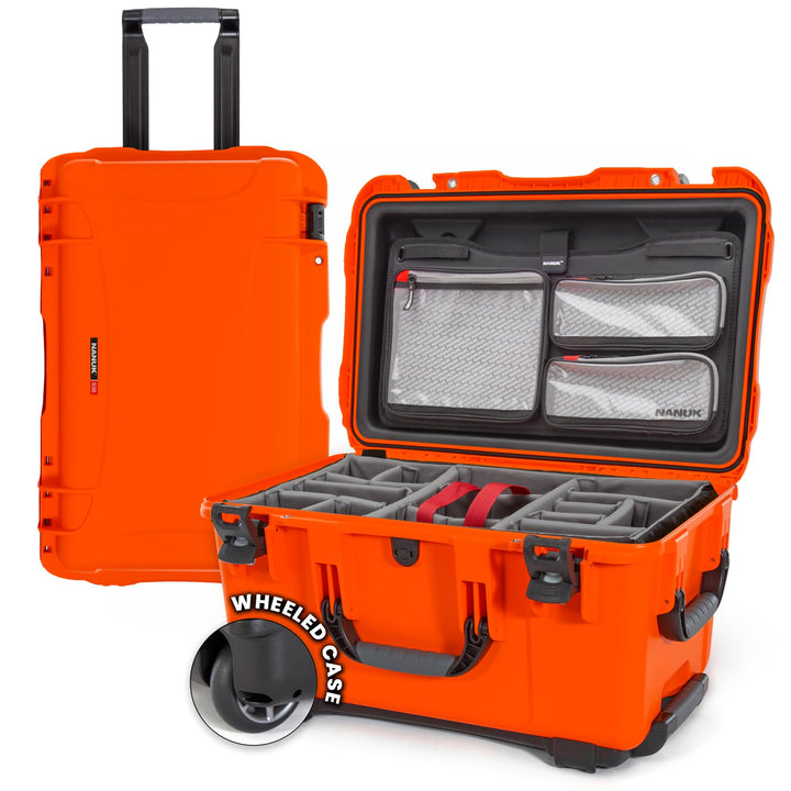NANUK 938 Pro Photo Kit – Wasserdichter Hartschalenkoffer für Kameras, mit gepolsterten Trennwänden
