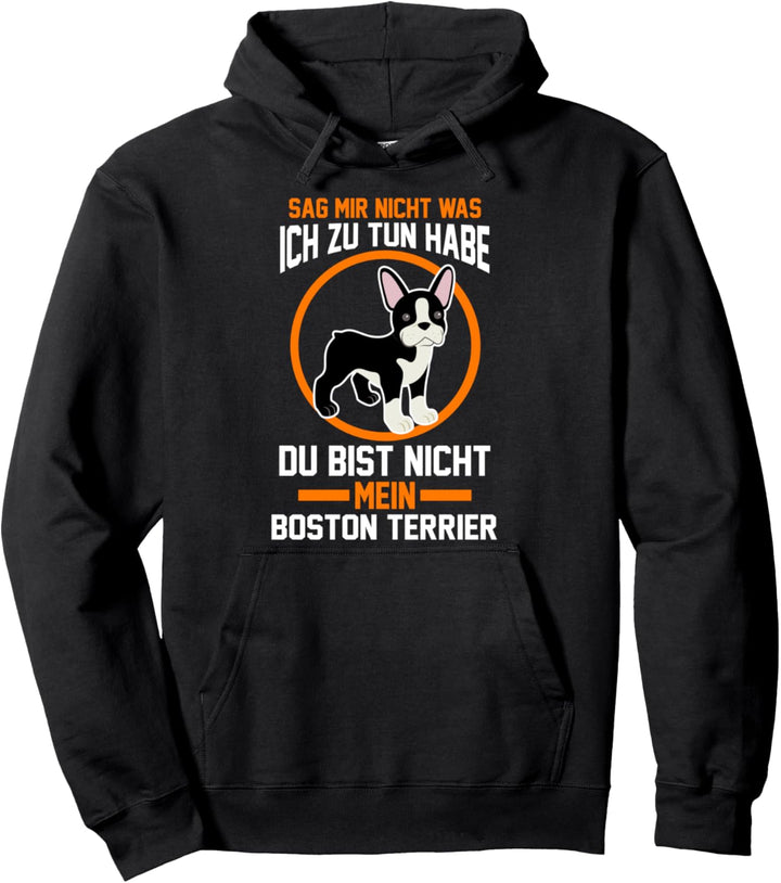 Hunde Hundebesitzer Boston Terrier Pullover Hoodie