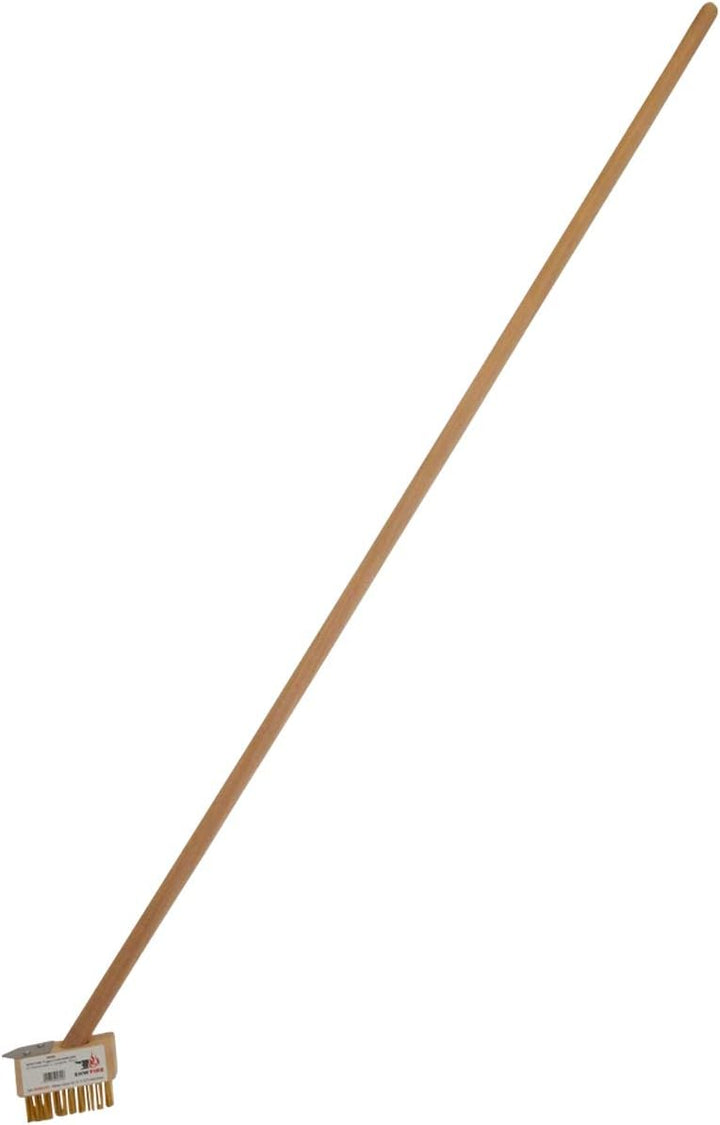 Fugenbürste Unkrautbürste Fugenreinigung mit Stahlborsten mit Stiel Holzstiel 150cm von SHW-FIRE