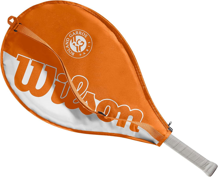 Wilson Roland-Garros 2026 Elite Jr 25 Tennisschläger, Leicht & einfach zu manövrieren, Mit Halbhülle