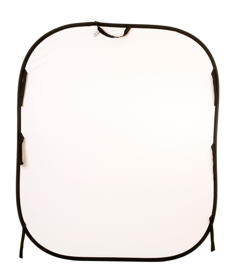 Manfrotto LL LB56GW Falthintergrund Doppelseitig 150x180 cm weiss/grau Weiss/Mittelgrau, Weiss/Mitte