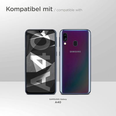 ONEFLOW Handykette 'Twist Strap' kompatibel mit Samsung Galaxy A40 Hülle zum Umhängen transparent, H