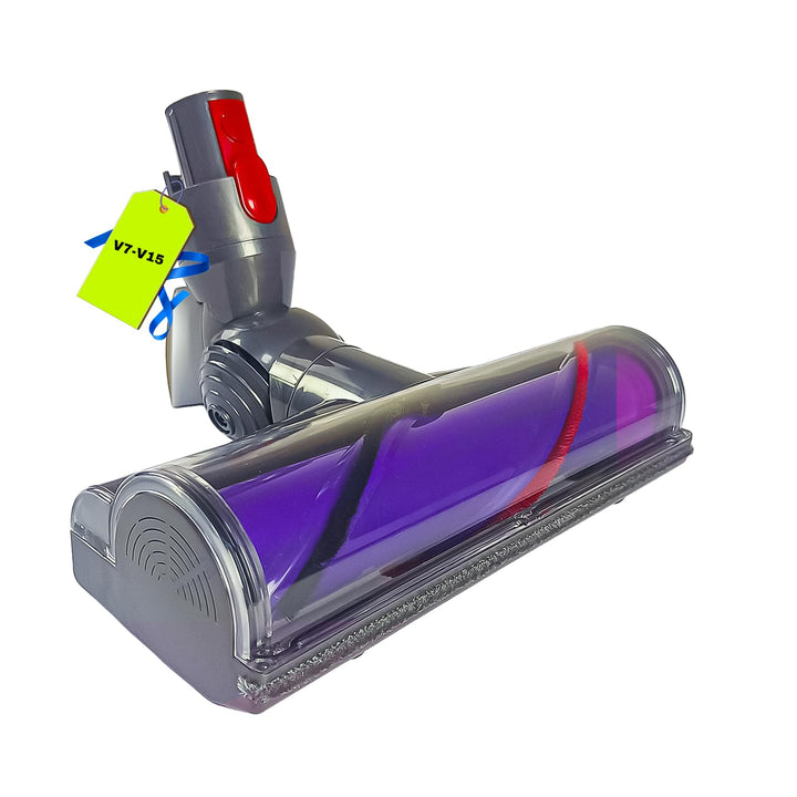 Bürste kompatibel für Dyson V7 V8 V10 V11 V15 Staubsauger, Bodenbürste Ersatzteile Bürstenkopf mit D