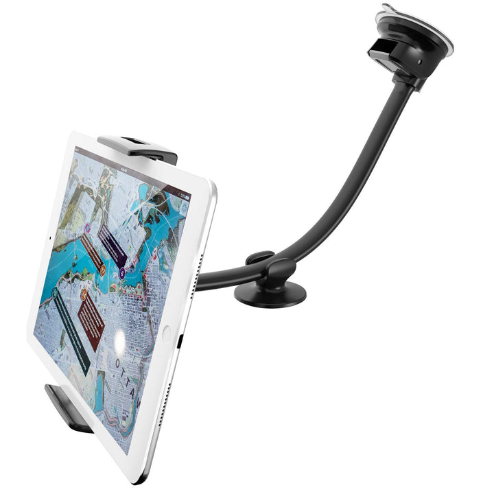 APPS2Car Handyhalterung Auto, 360 Tablet Halterung Windschutzscheibe, Armaturenbrett kfz, Saugnapf A