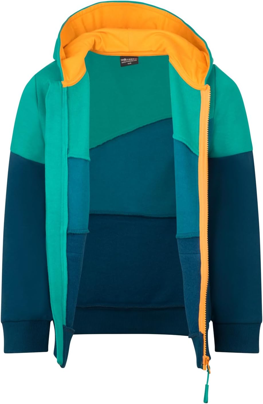 Trollkids Kids Alesund Sweater 134-140 Madeira Blue, 134-140 Madeira Blue