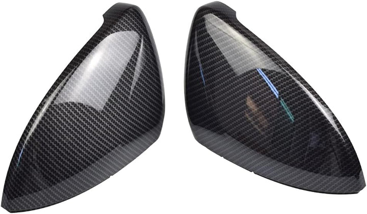 1 Paar Spiegelkappen Links Rechts Seitenspiegel Abdeckkappen für Golf MK7 7.5 GTI 7 Golf 7 R für T-o