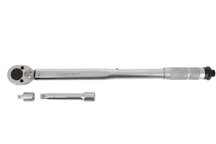 MICHELIN Drehmomentschlüssel MTW 210 Auto, Drehmoment 42 bis 210 Nm, Adapter und 125 mm Verlängerung