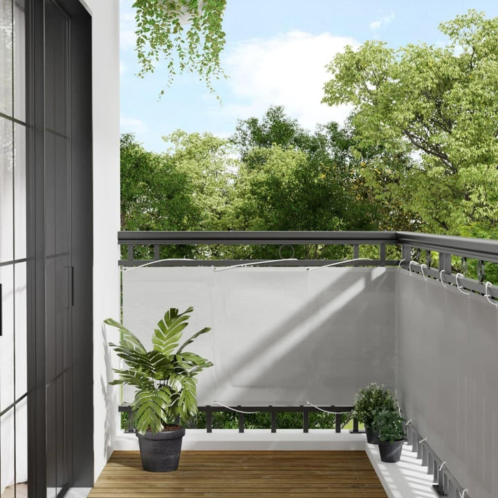vidaXL Balkon Sichtschutz, Balkonbespannung mit Aluminium-Ösen, Balkonverkleidung Wasserfest, Balkon
