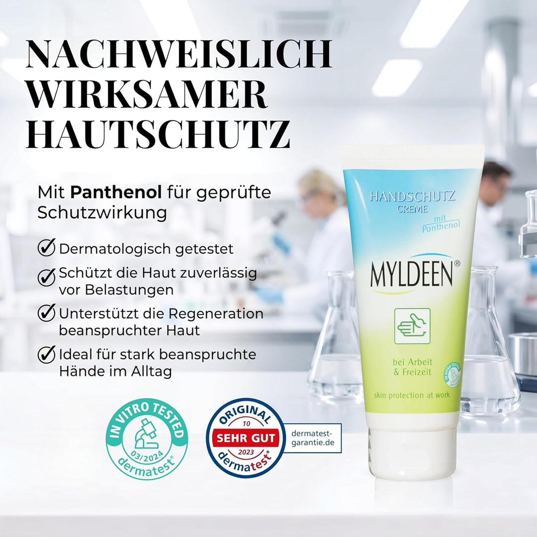 MYLDEEN Hautschutzcreme | Handcreme, Handpflege | Tuben, Tube | Pflege auf der Arbeit, Arbeitsschutz