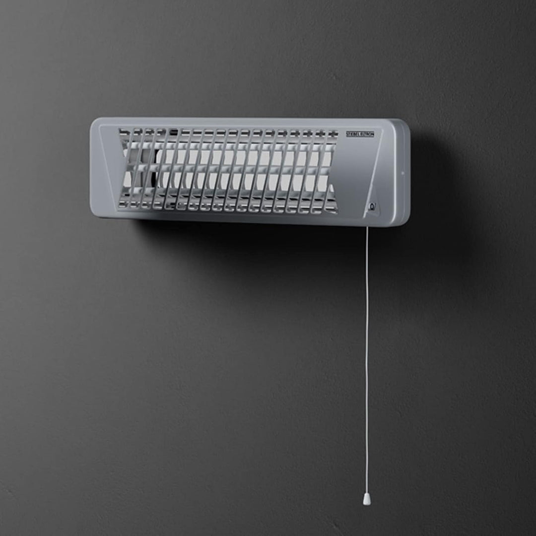 Stiebel Eltron 229339 Infrarot-Quarzstrahler IW 120, Weiss & Elektrobock Steckerthermostat TS05 Ther