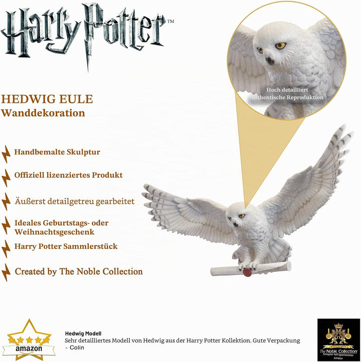 The Noble Collection Hedwig Owl Post Wall D√©cor