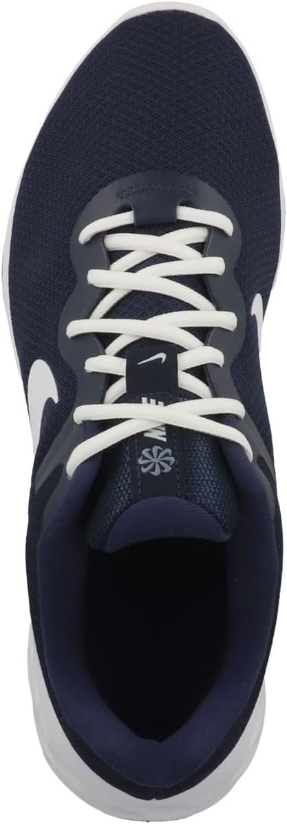 Nike Herren Revolution Laufschuh 40 EU Midnight Navy White Obsidian Ashen Slate, 40 EU Midnight Navy